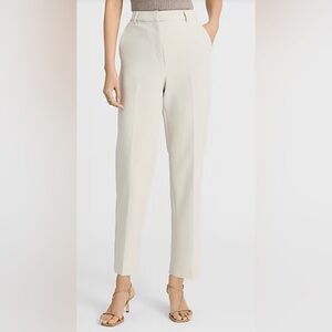 Express Editor Studio Stretch Twill Super High Waist Straight Ankle Pant Size 8